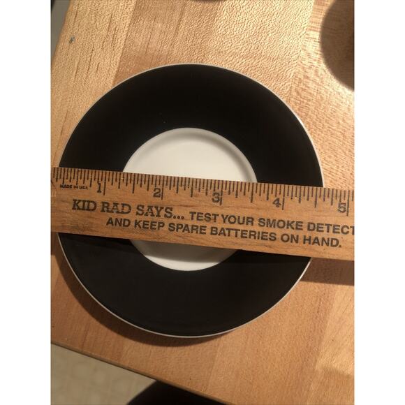 I. Godinger Company 12 PC SET Espresso Demitasse Cups and Saucers Coffee EXC!!! - Picture 11 of 12